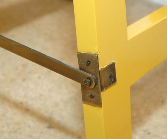 Yellow Campaign Desk 5